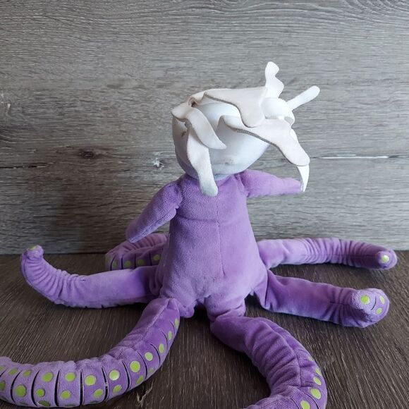 Morgana Octopus Plush Doll Ursula's Sister Walt Disney - Picture 4 of 5